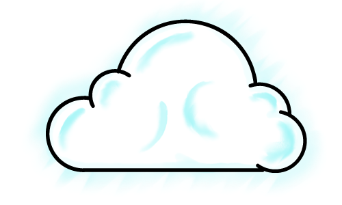 Illustration of a cloud